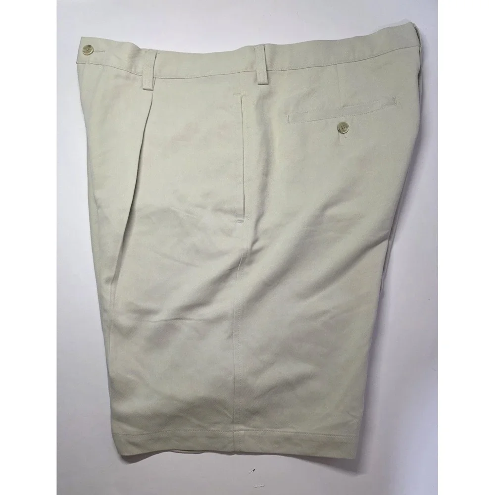 Tommy Bahama Mens Size 36 100% Silk‎ Beige Chino Short